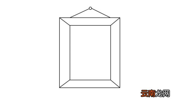 相框简笔画 相框简笔画步骤
