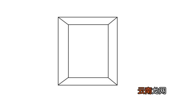 相框简笔画 相框简笔画步骤