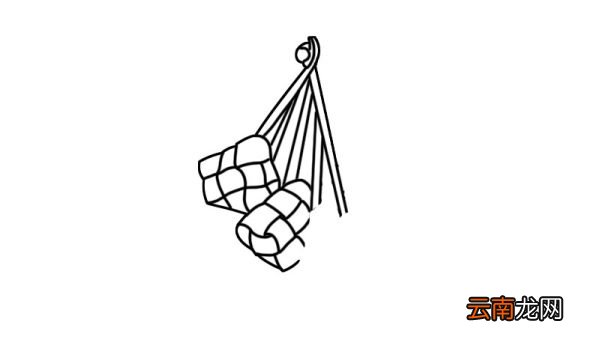 粽子简笔画教程粽子简笔画怎么画