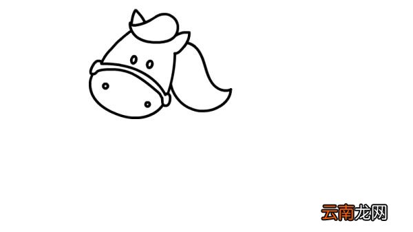 儿童木马简笔画教程儿童木马简笔画步骤