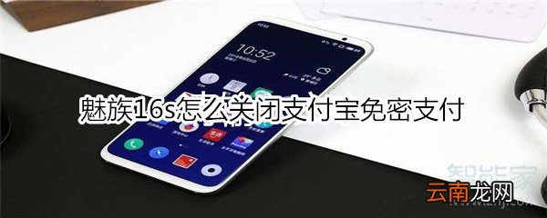 魅族16s怎么关闭支付宝免密支付