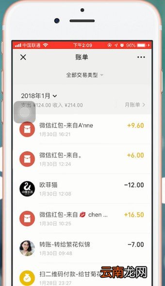 微信中查询年账单具体操作方法