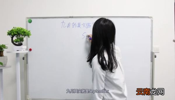 九月的英文缩写是什么 九月的英文缩写怎么写