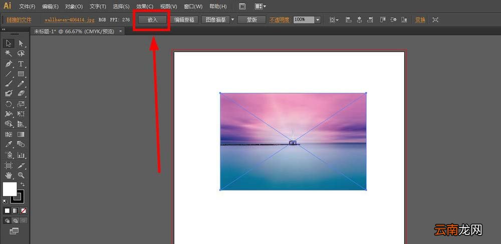使用ai将图片素材变黑白具体操作方法