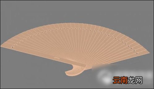 使用3dsmax绘制出扇子具体操作流程