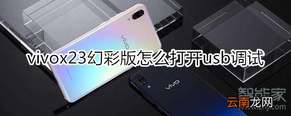 vivox23幻彩版怎么打开usb调试