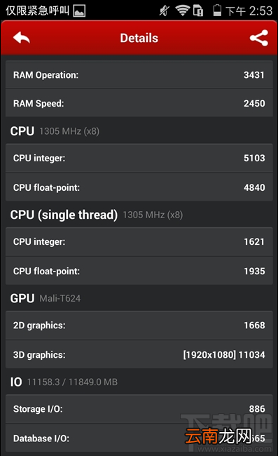 安兔兔评测华为Kirin 920 荣耀6