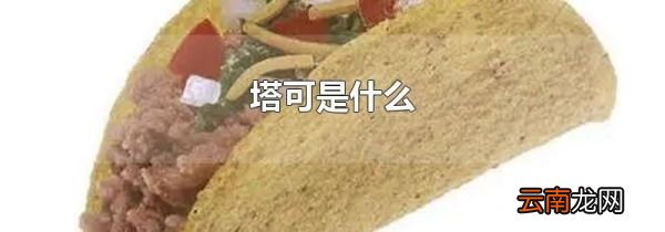 塔可是什么