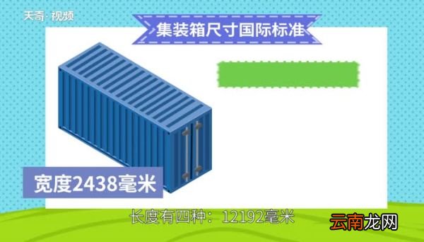 集装箱尺寸标准尺寸 集装箱尺寸标准尺寸是多少