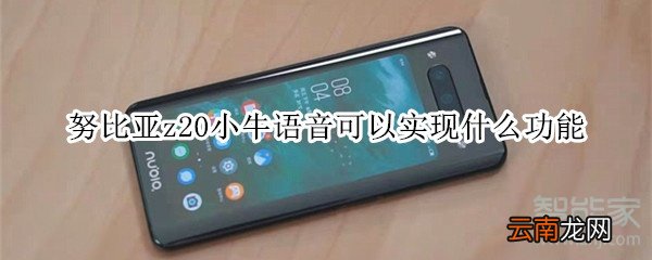努比亚z20小牛语音可以实现什么功能