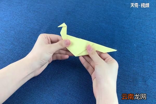 山鸡的折法