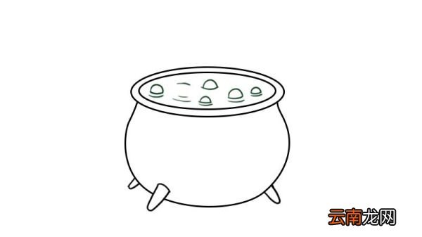 女巫的汤药简笔画