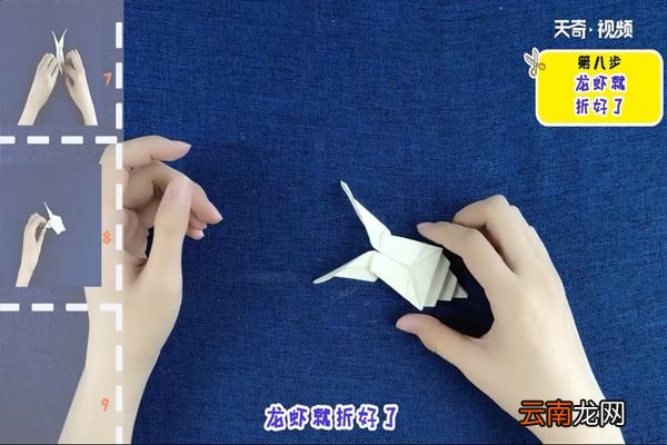 龙虾的折法