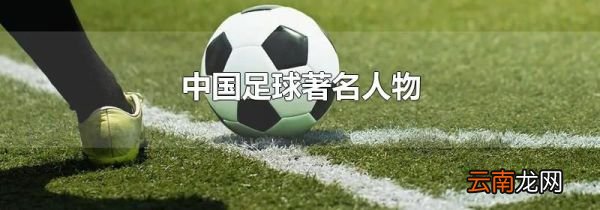 中国足球著名人物