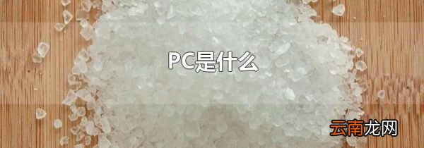 PC是什么