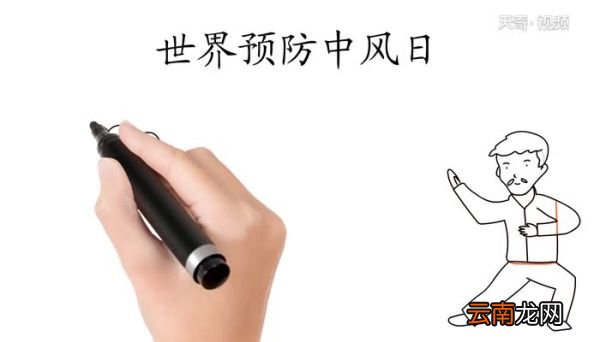 世界预防中风日手抄报画法世界预防中风日手抄报怎么画