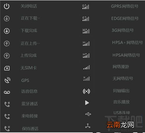 魅族MX4通知栏图标说明