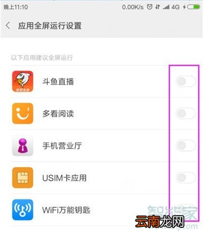 小米cc9e怎么设置应用全屏显示