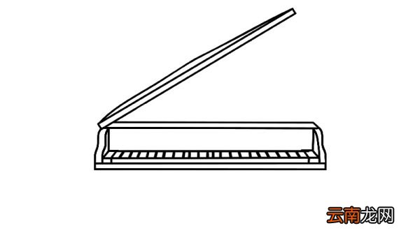 钢琴简笔画