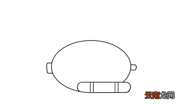 潜水艇简笔画的教程潜水艇简笔画的画法