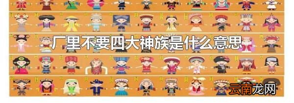 厂里不要四大神族是什么意思