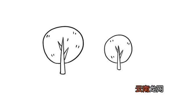 场景简笔画