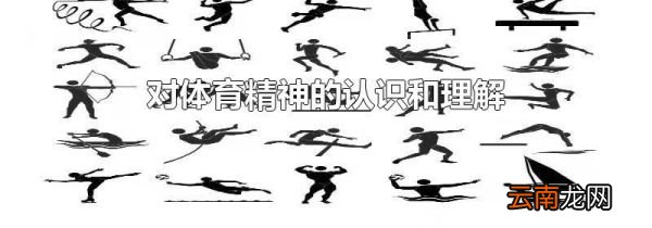 对体育精神的认识和理解