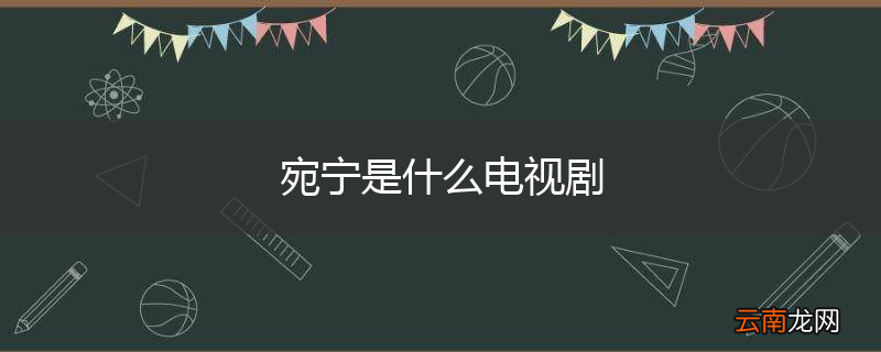 宛宁是什么电视剧