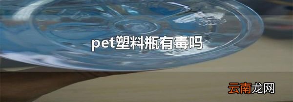 pet塑料瓶有毒吗