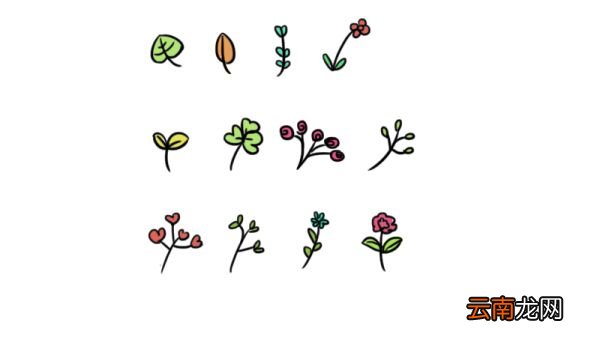 点缀装饰小图案简笔画 小图案怎么画好看