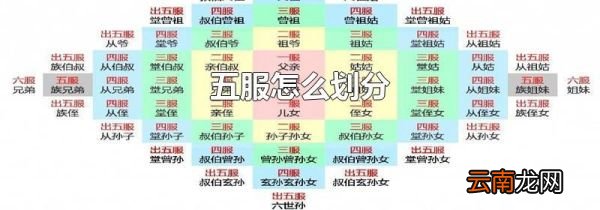 五服怎么划分