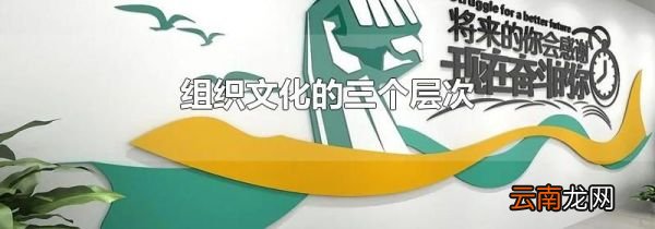 组织文化的三个层次