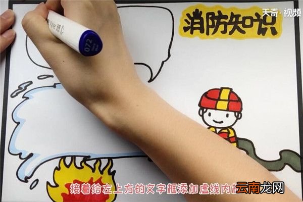 消防知识手抄报