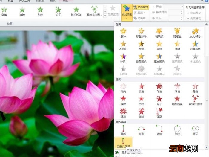 ppt制作出小荷才露尖尖角动画场景具体操作步骤