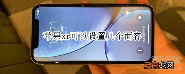 苹果xr可以设置几个面容