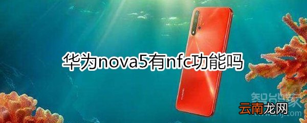 华为nova5有nfc功能吗