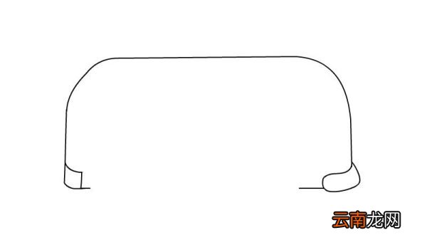 公共汽车简笔画 公共汽车简笔画画法