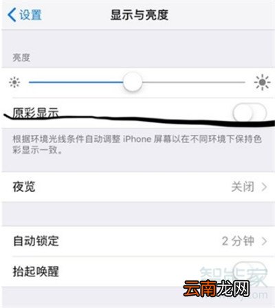 iphone原彩显示要开吗