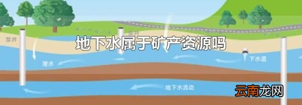 地下水属于矿产资源吗