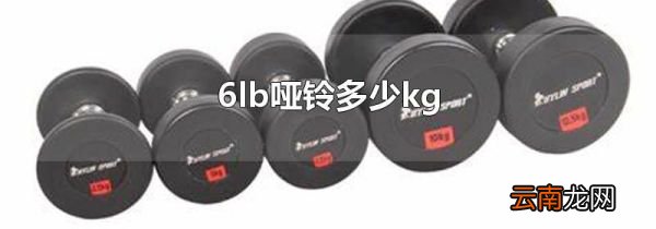 6lb哑铃多少kg
