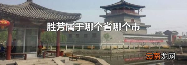 胜芳属于哪个省哪个市