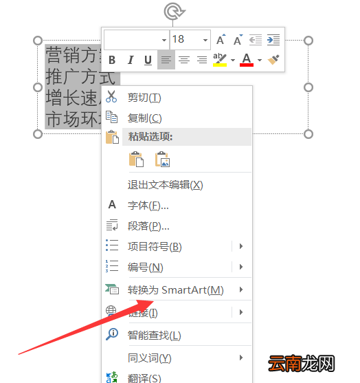 ppt中将文本快速转换为图表具体操作方法