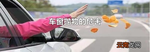 车窗抛物的危害