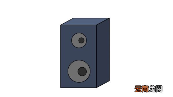 音响简笔画 音响简笔画步骤