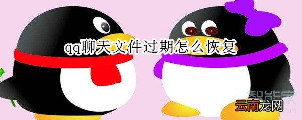 qq聊天文件过期怎么恢复