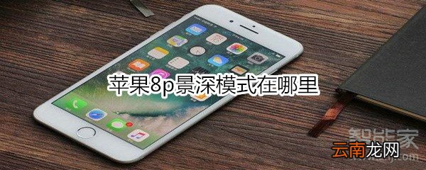 苹果8p景深模式在哪里