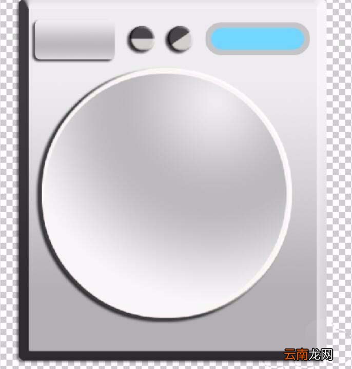 使用PS绘画出一台矢量洗衣机图形具体操作方法