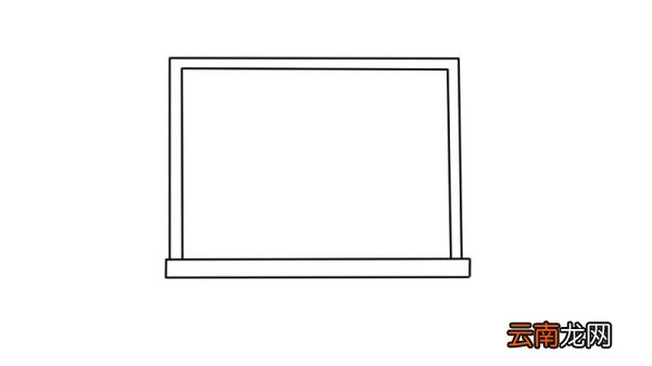 勤开窗简笔画画法勤开窗简笔画步骤