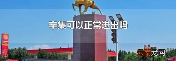 辛集可以正常进出吗