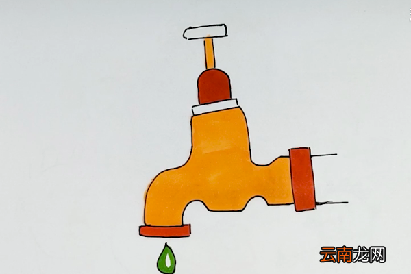 水龙头简笔画